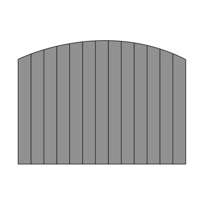 Types of Wood Fences Arched