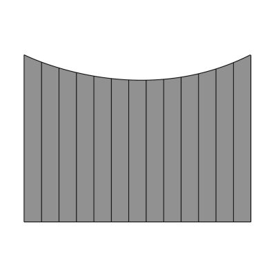 Types of Wood Fences Scalloped